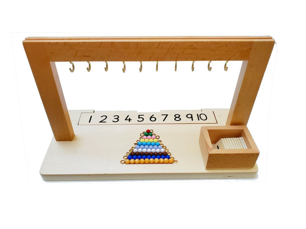 Montessori Materials: Teen Bead Hanger (Premium Quality)